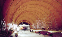 DELTA®-MS 20 – Aplicaciones de techos y paredes de túneles